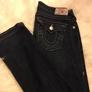 Women’s True Religions Dark Wash Size 28